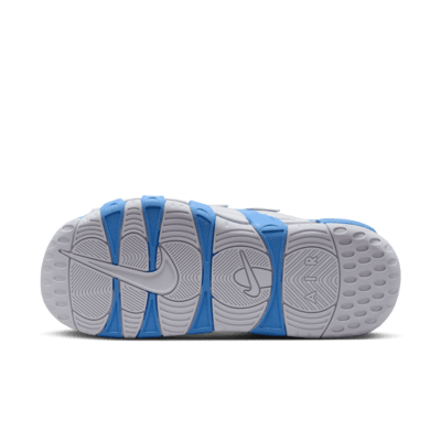 靴 Nike AIR MORE UPTEMPO SLIDE BLUEWHITE 29 Nike Air More Uptempo Slide University Blue White FD9883-400